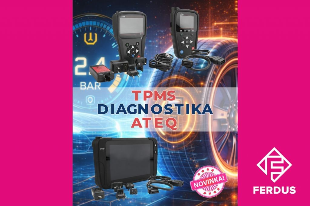 Diagnostické sety ATEQ pro TPMS v e-shopu FERDUS