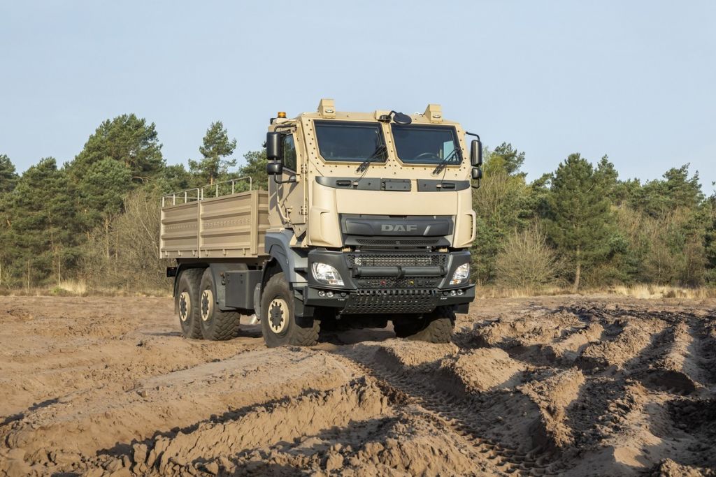 Nové vojenské nákladní vozidlo DAF CF Military