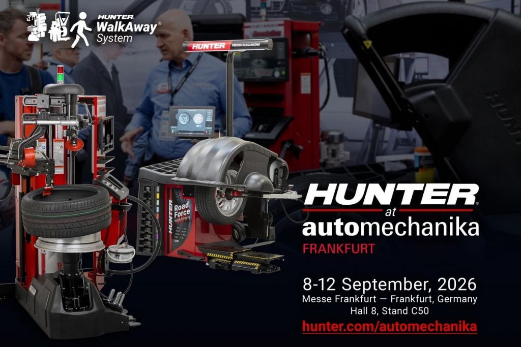 Hunter Engineering pro veletrh Automechanika Frankfurt 2026