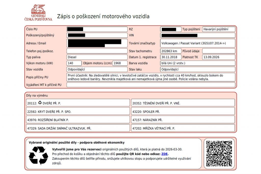 Generali Česká pojišťovna rozšiřuje program udržitelných oprav